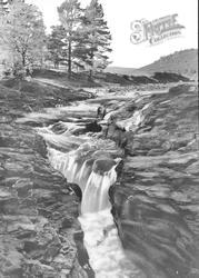The Salmon Leap, Lin Of Dee c.1930, Braemar