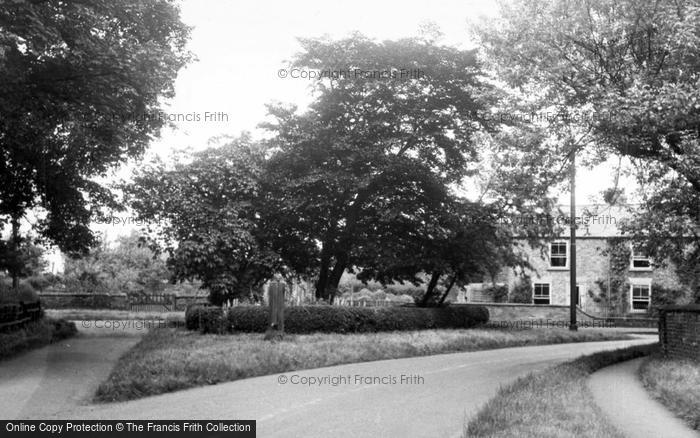 Photo of Brafferton, The Village c.1955
