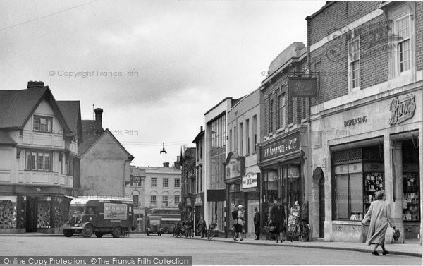 Photo of Braintree, Bank Street 1961