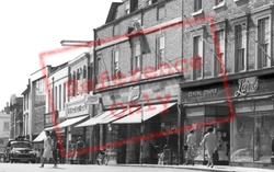 Bank Street Shops c.1960, Braintree
