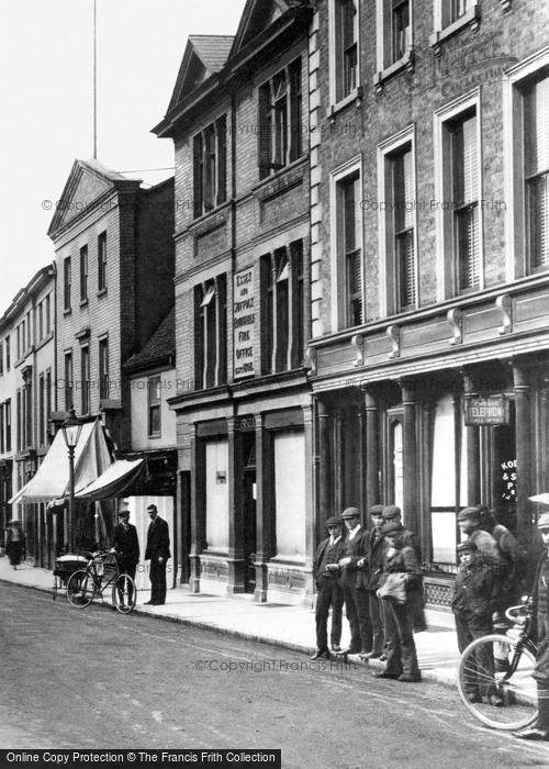 Photo of Braintree, Boys And The Fire Office, High Street 1906