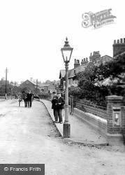 Boys By The Lamp Post, South Street 1909, Braintree
