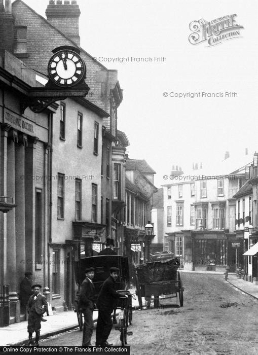 Photo of Braintree, Boys In The High Street 1900