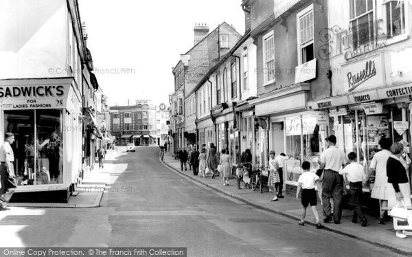 Photo of Braintree, High Street c.1955