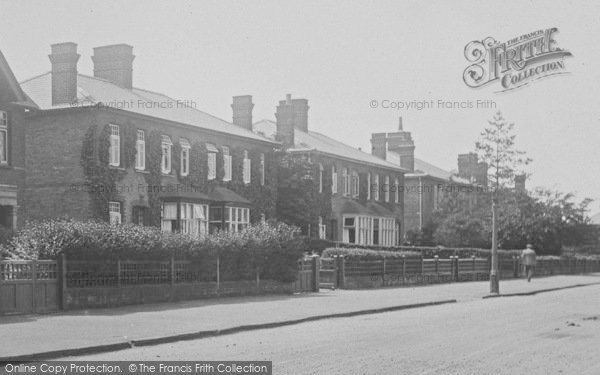 Photo of Braintree, Houses On Coggeshall Road 1923