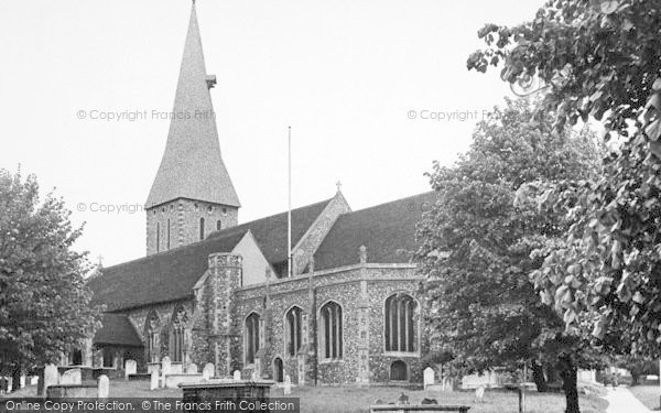 Photo of Braintree, St Michael's Church c.1955