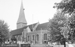St Michael's Church c.1955, Braintree