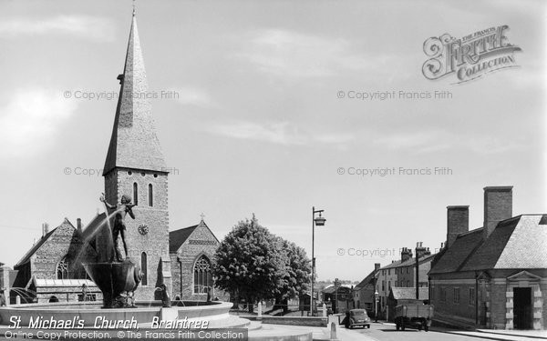 Photo of Braintree, St Michael's Church c.1960