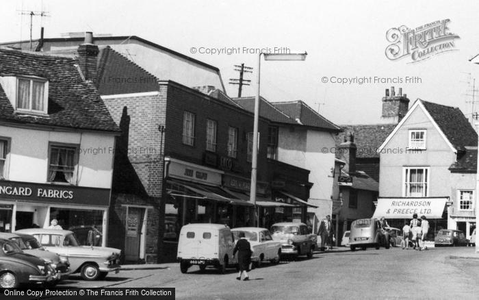 Photo of Braintree, The Market Square, Shops c.1960