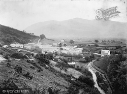 Village And Skiddaw c.1880, Braithwaite