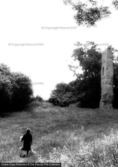 Photo of Bramber, Approaching The Castle Ruins c.1965