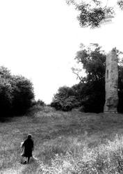 Approaching The Castle Ruins c.1965, Bramber