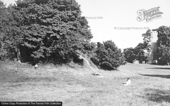 Photo of Bramber, Castle 1950