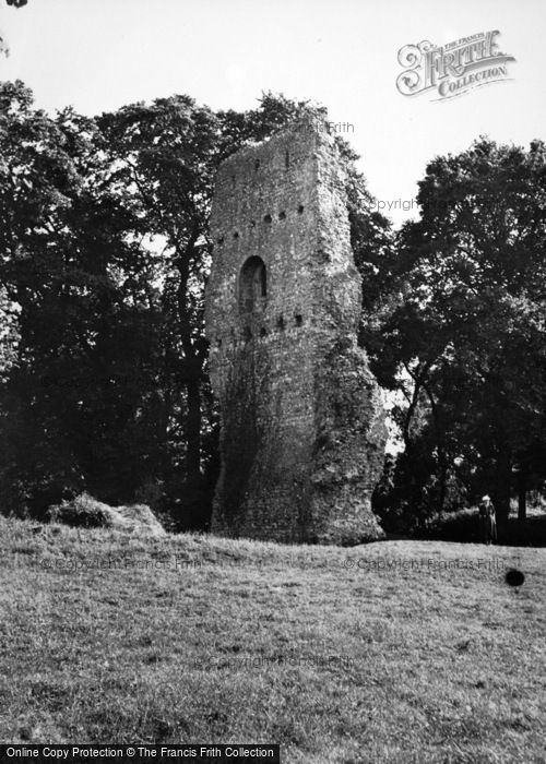 Photo of Bramber, Castle 1950