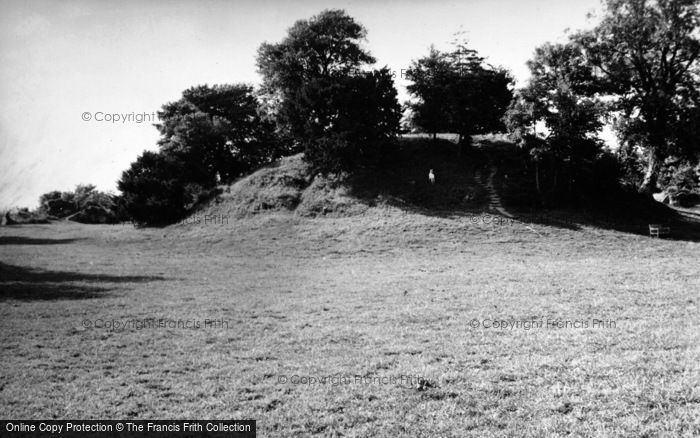 Photo of Bramber, Castle Motte 1950
