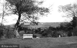 Looking East From The Castle c.1955, Bramber