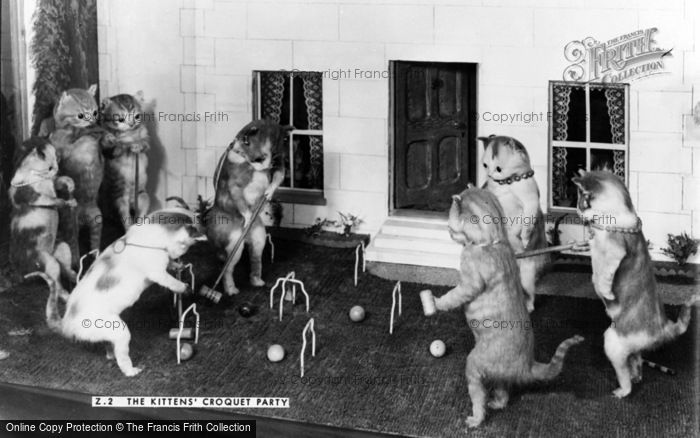 Photo of Bramber, Museum, The Kittens' Croquet Party c.1930