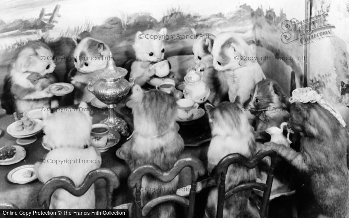 Photo of Bramber, Museum, The Kittens Tea Party c.1930