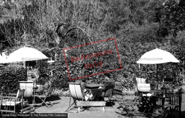 Photo of Bramber, Sitting In Yew Tree Gardens c.1955