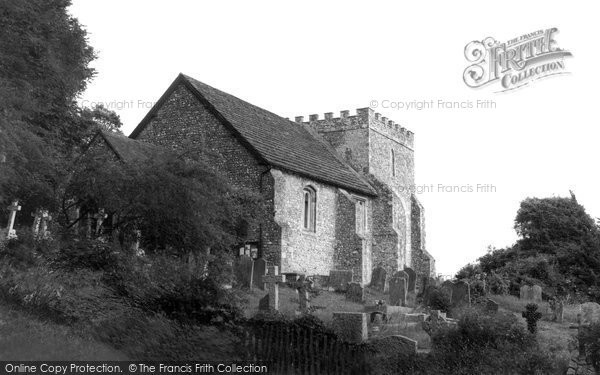 Photo of Bramber, St Nicholas' Church c.1955