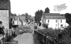 The Old Tollgate And Village c.1955, Bramber