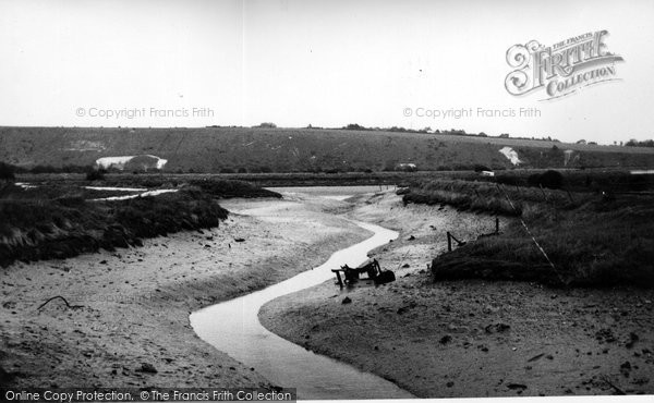 Photo of Bramber, The River Adur c.1955