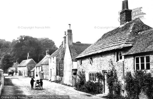 Photo of Bramber, The Village 1890