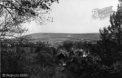 View From The Castle c.1955, Bramber