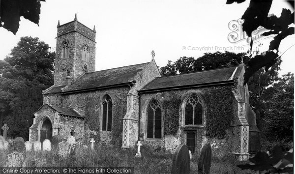 Photo of Bramerton, St Peter's Church c.1955