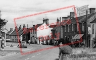 Filling Station And Shops, Bramfield Street c.1955, Bramfield