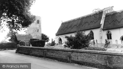 St Andrew's Church c.1960, Bramfield