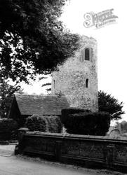 St Andrew's Church Tower And Lychgate c.1960, Bramfield