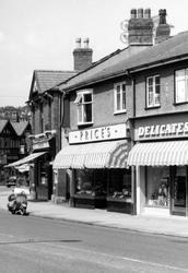 Shops On Woodford Road c.1965, Bramhall