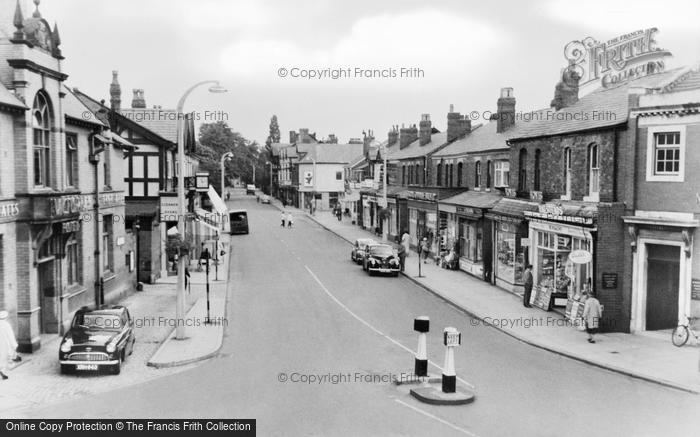 Photo of Bramhall, The Village c.1955