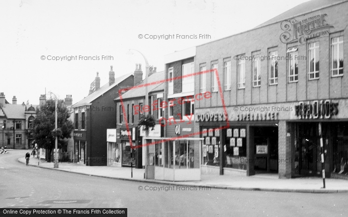 Photo of Bramhall, Woodford Road, Shopping Centre c.1965