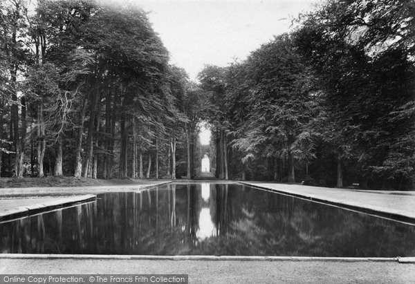 Photo of Bramham, Park, Pond And Four Faces 1909