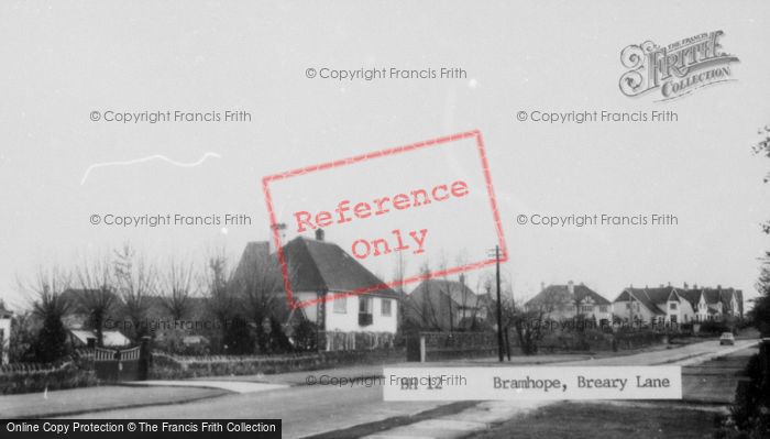 Photo of Bramhope, Breary Lane c.1965