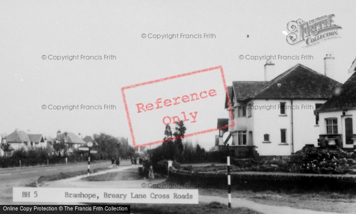 Photo of Bramhope, Breary Lane Cross Roads c.1965