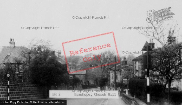 Photo of Bramhope, Church Hill c.1965