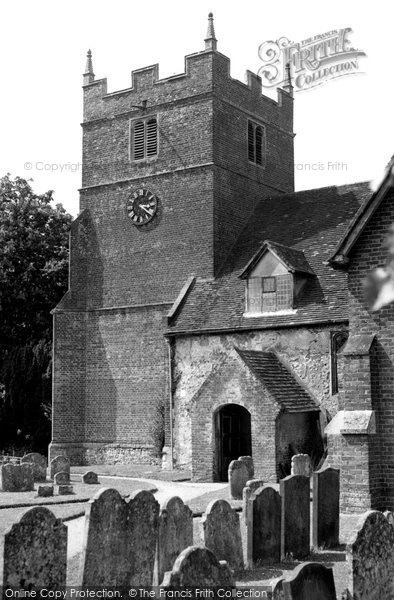 Photo of Bramley, All Saints Church c.1955