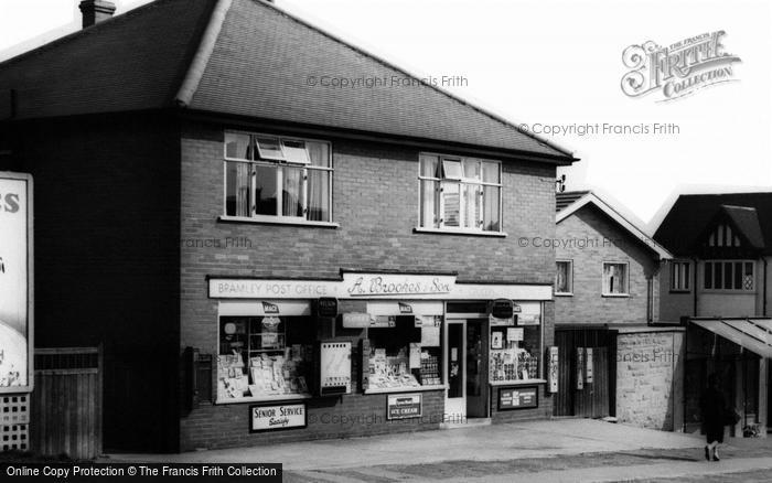 Photo of Bramley, Post Office c.1960