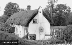 Thatched Cottage, Lane End c.1955, Bramley
