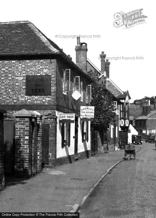Photo of Bramley, The Bramley Tea Rooms 1935