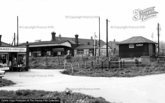 Photo of Bramley, The Station c.1960