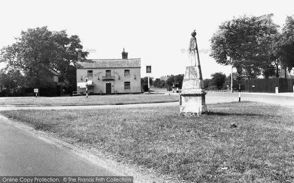Photo of Brampton, The Royal Oak And Signpost c.1960