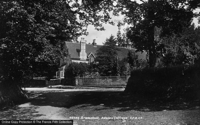 Photo of Bramshott, Adam's Cottage 1901