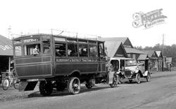 Bus And Motor Car, Tin Town 1917, Bramshott