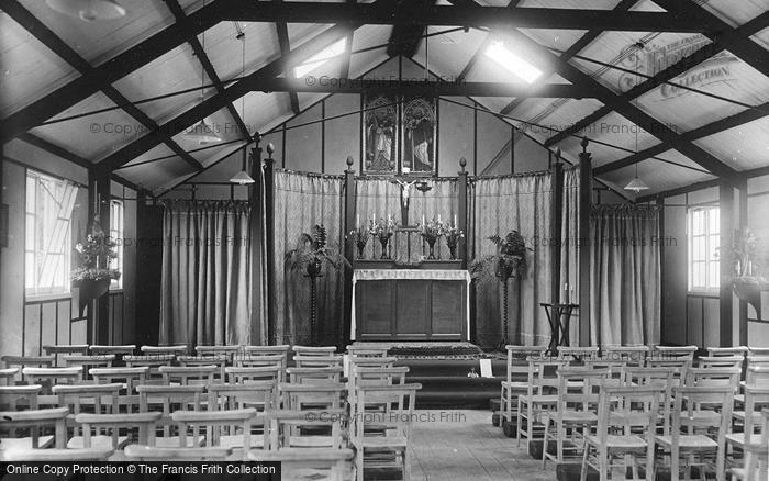 Photo of Bramshott, Camp, The Catholic Church Interior 1917