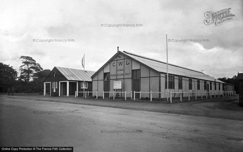 Bramshott, Camp, Women's Catholic League Hut 1917