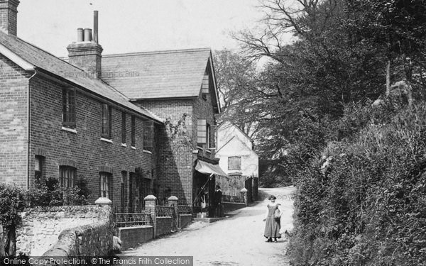 Photo of Bramshott, Shop In Tunbridge Lane 1911